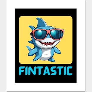 Fintastic | Shark Pun Posters and Art